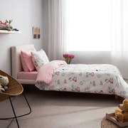 Πάπλωμα Παιδικό Cindy White-Pink Vesta Home Μονό 160x230cm Βαμβάκι-Πολυέστερ