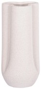 Διακοσμητικό Επιτραπέζιο Κεραμικό GLAΖΕ Υπόλευκο Κρυσταλλικό Φ14x29Υ εκ.