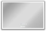 BRUNO καθρέφτης μπάνιου LED BRN-0203, ορθογώνιος, 24W, 60x80cm, IP67
