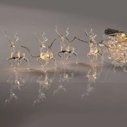 Χριστουγεννιάτικα Λαμπάκια Σειρά Reindeer 10 Led X061011223 135+30cm 0,45W Με Μπαταρία Clear Aca