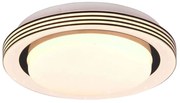 Φωτιστικό Οροφής - Πλαφονιέρα Atria R67042832 Φ27x7cm Dim Led 1080Lm 10,5W Black RL Lighting