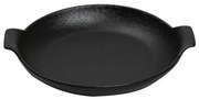 LAVA ΣΑΓΑΝΑΚΙ ΣΤΡΟΓΓ. STONEWARE ΜΑΥΡΟ 20.5χ17χ5.2ΕΚ. - ESPIEL - NOL114K2