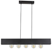 Φωτιστικό Οροφής Πολύφωτο Homelighting Tale 77-8254 Black
