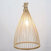 Φωτιστικό Οροφής Κρεμαστό 01341 E27 25x40cm Natural Luma