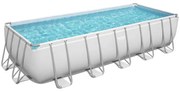 Πισίνα BESTWAY POWER STEEL RECTANGULAR FRAME POOL 7.32x3.66x1.32m