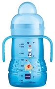 Μπιμπερό Μετάβασης Trainer+ Better Together 450B 220ml 4+ Μηνών Blue Mam 220ml Σιλικόνη,Πλαστικό