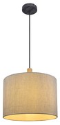 Κρεμαστό Φωτιστικό Globo Lighting Roger 15378H Μαύρο