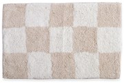 Πατάκι Μπάνιου (50x80) Nef-Nef Homeware Chess Ecru