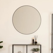 Διακοσμητικός Καθρέφτης Τοίχου (Φ76) A-S Alice Black 179422A