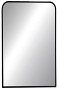Καθρέπτης Classy Inart μαύρο αλουμίνιο 50x2.5x80εκ 50x2.5x80 εκ.
