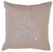 ΔΙΑΚΟΣΜΗΤΙΚΟ ΜΑΞΙΛΑΡΙ CHRISTMAS SNOW 45X45 GREY 45X45 - NEF NEF