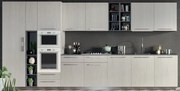 Intrahome   Σύνθεση  Έπιπλο  Κουζίνας  ΚΡΕΜ ΜΕ  φορμάικα υψηλής πίεσης  08-512212521  με blum μεντεσεδες  και συρτάρια 10  ΜΕΤΡΑ  ΤΡΕΧΟΝ