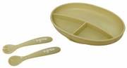 U-Grow UG-SET9OV Παιδικό Πιάτο Φαγητού από Σιλικόνη 3τμχ