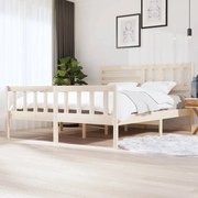 Πλαίσιο Κρεβατιού 180 x 200 εκ. Μασίφ Ξύλο Super King Size 3101168