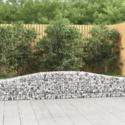 Συρματοκιβώτια Τοξωτά 10 τεμ. 400x30x40/60 εκ. Γαλβαν. Ατσάλι 3145795
