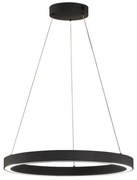 Κρεμαστό Φωτιστικό Οροφής LED 56W Sirko Μαύρο 2700-6500K 61049 Fischer Honsel-61049-Μαύρο 61049