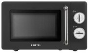Kumtel HM-09 Φούρνος Μικροκυμάτων 20lt Μαύρος / Rustic Black