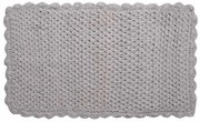 Χαλί Διαδρόμου (70x140) Silk Fashion Πλεκτό Γκρι