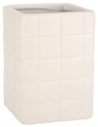 Estia Ποτηράκι Μπάνιου Tiles Κεραμικό 7.5x11cm Λευκό 02-27735