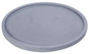 Διακοσμητική Πιατέλα Στρογγυλή TZU101 25x2cm Light Blue Espiel Cement