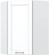 Ντουλάπι κρεμαστό γωνιακό Tahoma V9-UG-1K-Λευκό ματ - 64.00Χ64.00Χ91.00cm