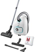 Bosch BGLS4HYG2 Ηλεκτρική Σκούπα 700W με Σακούλα 3.5lt, Λευκή