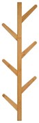 Κρεμάστρα Τοίχου 6 Θέσεων (84x26x6.8) Estia Bamboo Κάθετη 04-19709