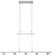 Σώμα Κρεμαστού Φωτιστικού 5xLED 4W Νίκελ ματ m6 - LED 8 Fischer Honsel-13047-Νίκελ Ματ 13047