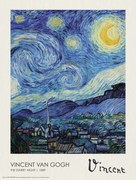 Αφίσα Starry Night, Vincent van Gogh