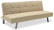 Καναπές - Κρεβάτι Travis 3θέσιος Ύφασμα Μπέζ 175x83x74 εκ. 175x83x74 εκ.