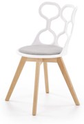 K308 chair DIOMMI V-CH-K/308-KR-BIAŁY/POPIEL