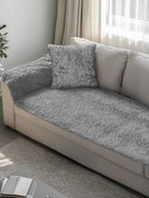 Μεμονωμένο γούνινo κάλύμμα SOGGY GREY Μεμονωμένο γούνινο κάλυμμα για τριθέσιο καναπέ 180 x 90 εκ.