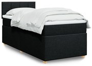 ΚΡΕΒΑΤΙ BOXSPRING ΜΕ ΣΤΡΩΜΑ ΜΑΥΡΟ 90X190 ΕΚ.ΥΦΑΣΜΑΤΙΝΟ 3286537