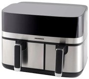 Heinner HAF-H9DB17BKS Air Fryer με Διπλό Αποσπώμενο Κάδο 8.6lt Μαύρο