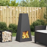 vidaXL Φωτιστικό Κάτω Χώρου Μαύρο 50x35x100 εκ. Ατσάλι