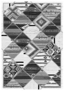 Χαλί σαλονιού C7676.21 Josiane Γκρί 80x150 εκ. 80x150x1 εκ.