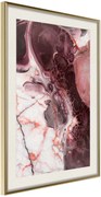 Αφίσα - Beauty Enchanted in Marble - 40x60 - Χρυσό - Με πασπαρτού