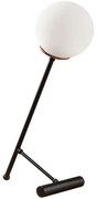 Φωτιστικό Επιτραπέζιο Golf 584TTM1716 30x30x51cm 1xE27 40W Black-White Opviq