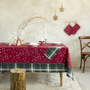 Τραπεζομάντηλο Χριστουγεννιάτικο Christmas Star Red Nima 150X150