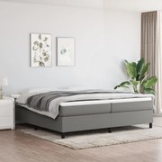 vidaXL Πλαίσιο Κρεβατιού Boxspring Σκούρο Γκρι 200x200 εκ. Υφασμάτινο