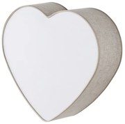 Απλίκα Φωτιστικό Τοίχου 2xE27 15W IP20 Heart TK Lighting-757-Μπεζ 757