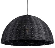 Φωτιστικό Οροφής Montana 02383 Φ50x25cm 1xE27 IP20 Black GloboStar