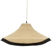 Φωτιστικό Οροφής Hatty Inart E27 Φυσικό Φ60X115 εκ 311-000014-311-000014-Καφέ 311-000014