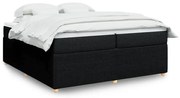 ΚΡΕΒΑΤΙ BOXSPRING ΜΕ ΣΤΡΩΜΑ ΜΑΥΡΟ 200X200 ΕΚ. ΥΦΑΣΜΑΤΙΝΟ 3285597