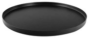 Δίσκος Στρογγυλός PT3536BK 39,5x1,5cm Black Present Time Metal
