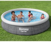 BESTWAY ΠΙΣΙΝΑ ΣΕΤ ΣΤΡΟΓΓΥΛΗ 366 X 76 ΕΚ. 93348