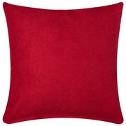 Διακοσμητική Μαξιλαροθήκη (45x45) Silk Fashion A802 Κόκκινο