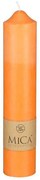 Κερί Κορμός 02.1152663 Φ5x25cm Orange Κερί