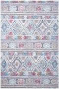 Σετ Χαλιά Κρεβατοκάμαρας 3Τμχ. Monza 8339/110 Grey-Multi Colore Colori ΣΕΤ (2 70x150 &amp; 70x220) Heatset Frize