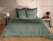 Σετ Υπέρδιπλη Παπλωματοθήκη &amp; 2 Μαξιλαροθήκες Velina Douceur d'intérieur από πολυεστέρα, με διαστάσεις 220x240cm - Cedar